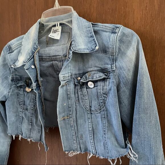 Y2K Crop Denim jacket - Picture 3 of 8